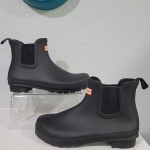Hunter Womens Refined Slim Fit Chelsea Boots, Sz 11/ EU 43